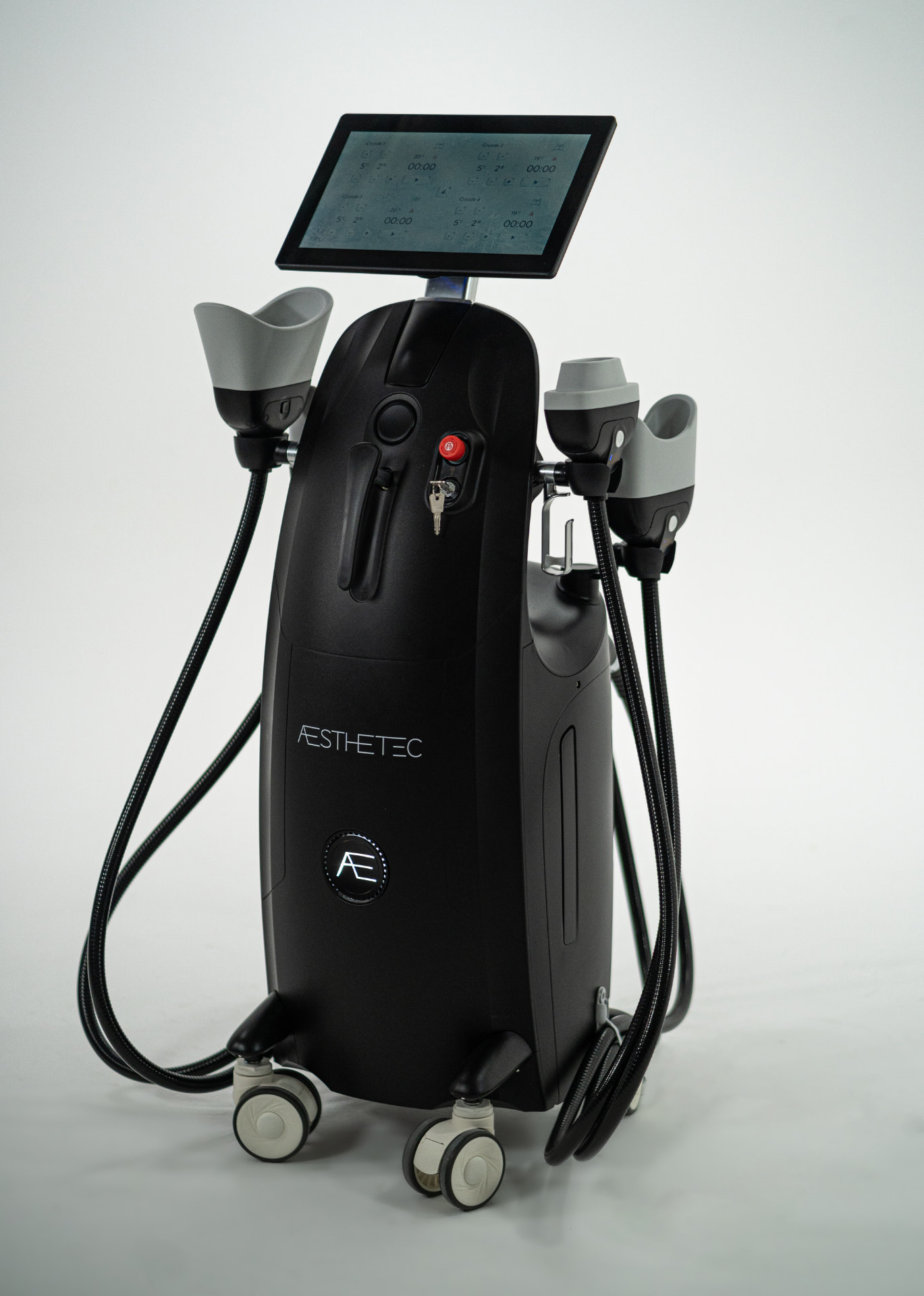 Appareil Aesthetec de cryolipolyse et d'épilation laser du cabinet Poesia